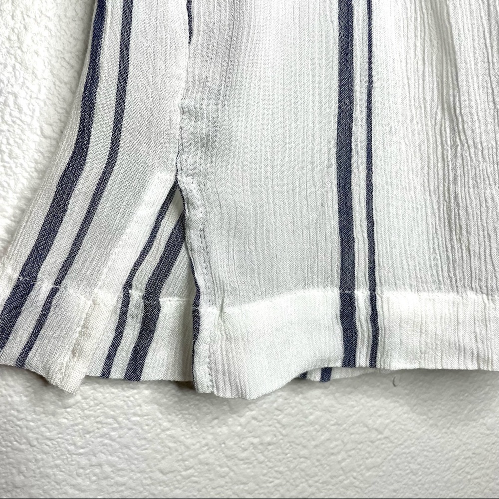 Cloth & Stone • Striped Off Shoulder Top M - Picture 5 of 7